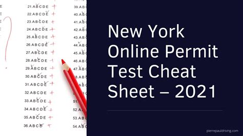 nys permit test online